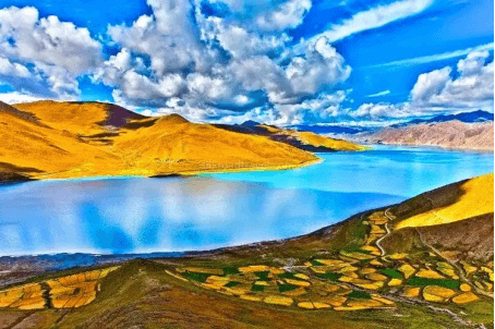 yamdrok-tso-lake yamdrok-tso-lake