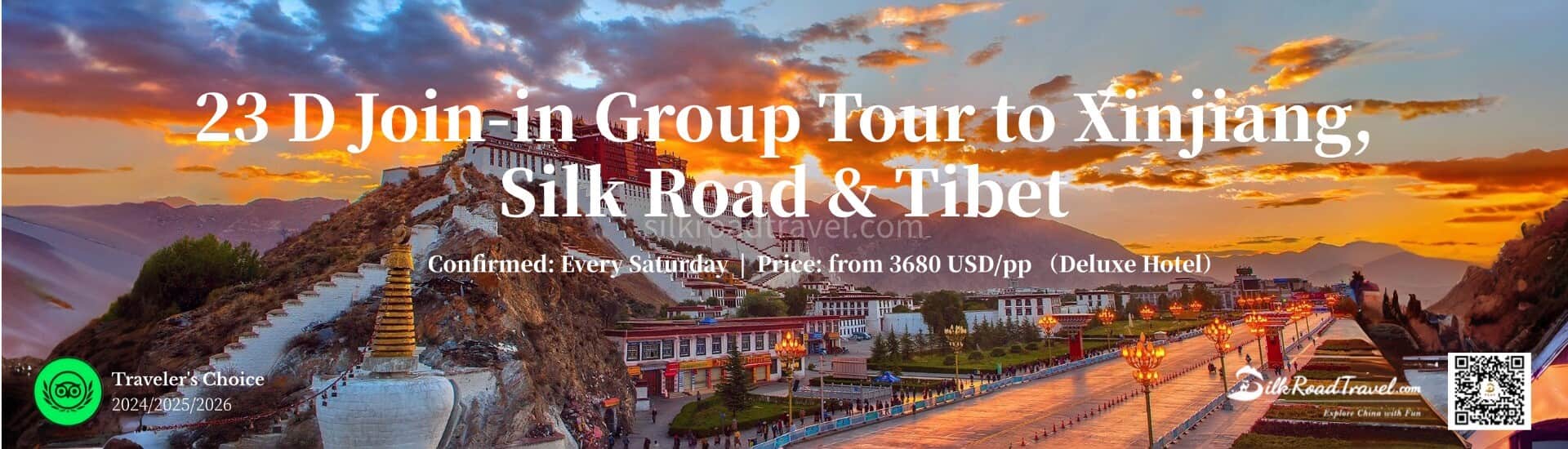 23 Days China Tour to Xinjiang, Silk Road and Tibet 23 Days China Tour to Xinjiang, Silk Road and Tibet