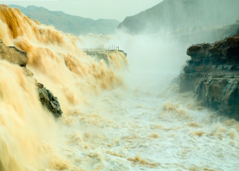 The Hukou Waterfall  