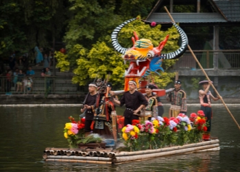 Miao Dragon Canoe Festival