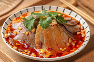 Sliced Beef and Ox Organs in Chili Sauce